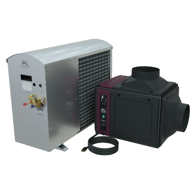 DS025 - Duct Split System Wine Cellar Cooling Unit - 60Hz | Sentinel Series