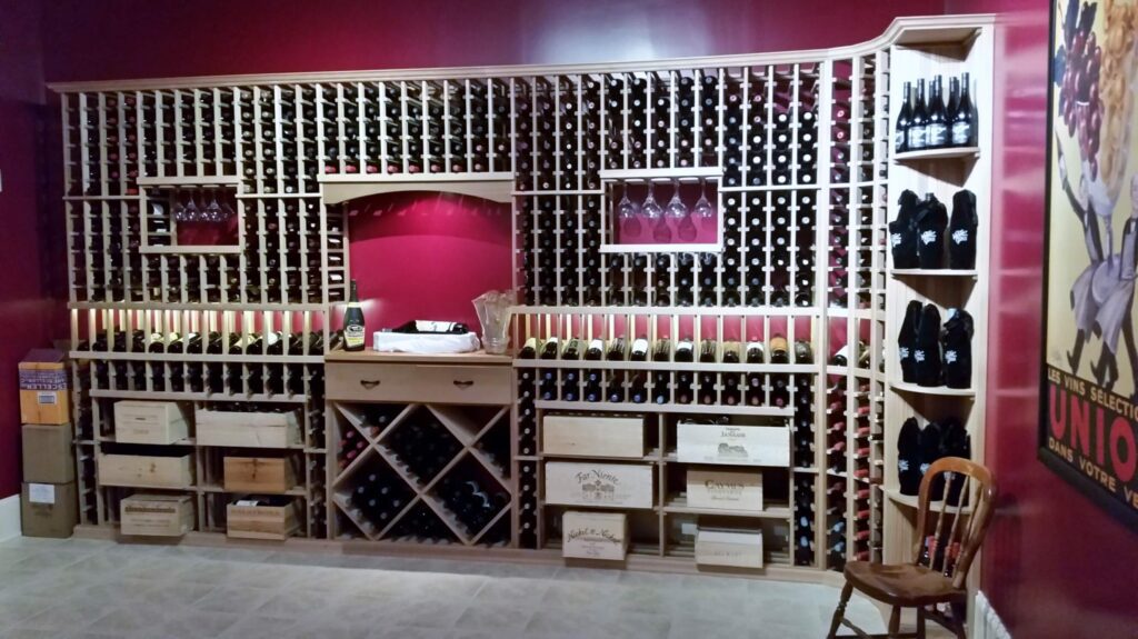 Mooresville Wine Cellar by Cellartec