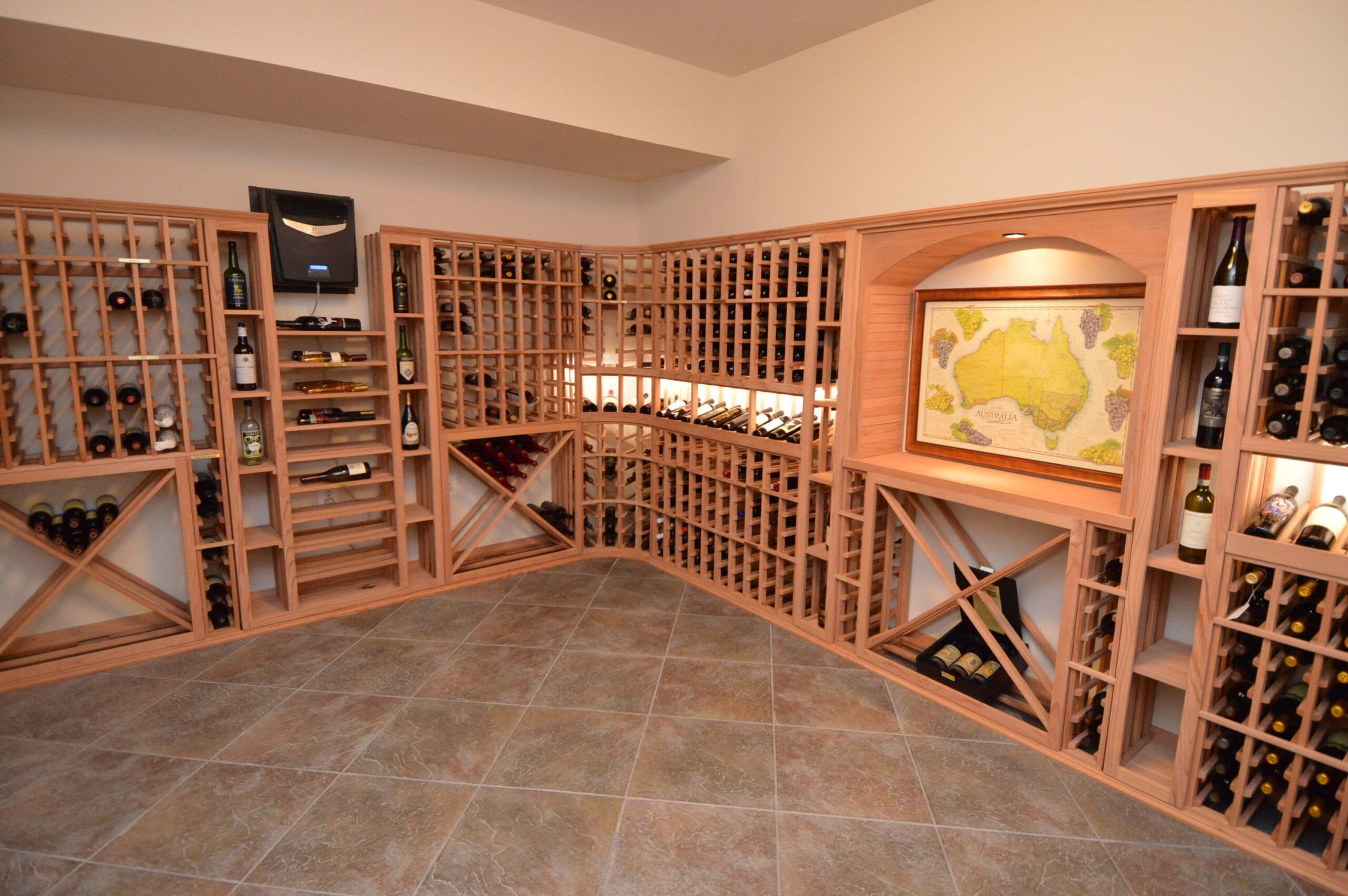 Wine Cellar by Harvest Custom Wine Cellars & Saunas