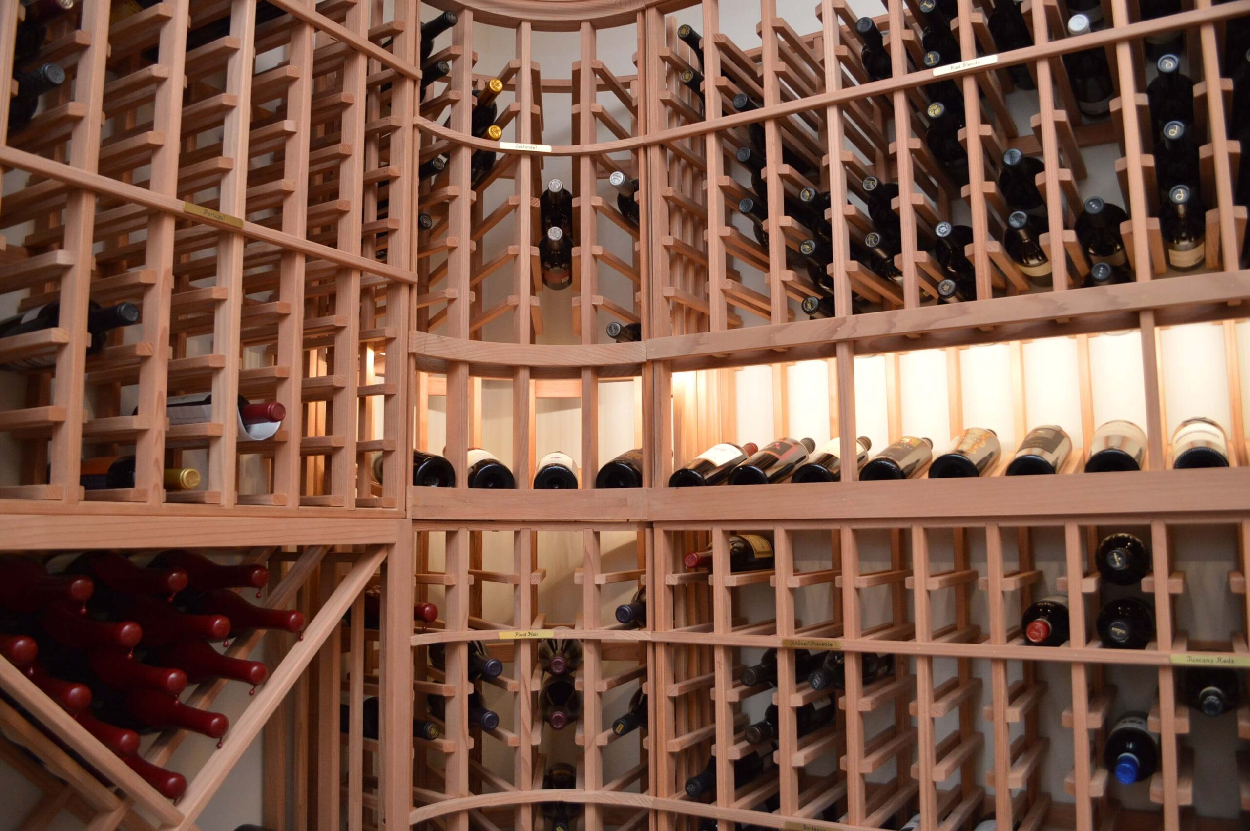 Wine Cellar by Harvest Custom Wine Cellars & Saunas