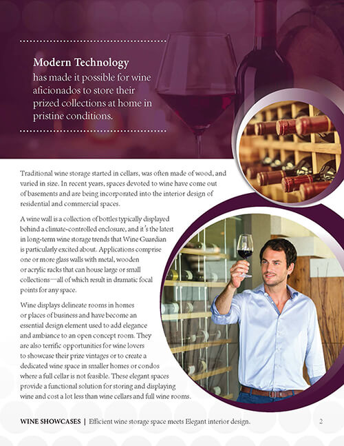 Wine Wall Showcase White Paper Page 2