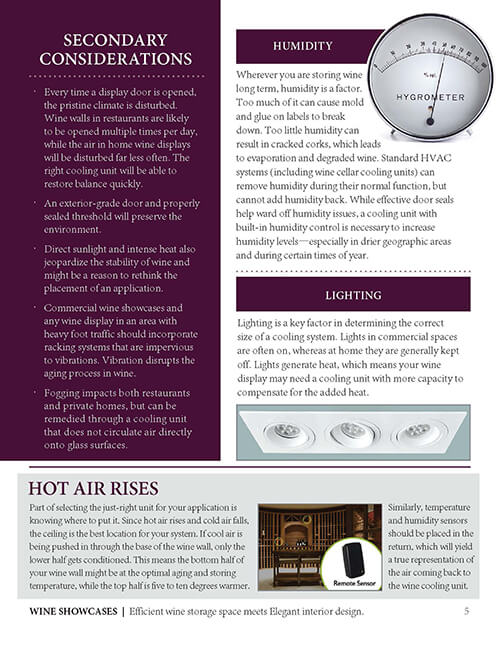 Wine Wall Showcase White Paper Page 5