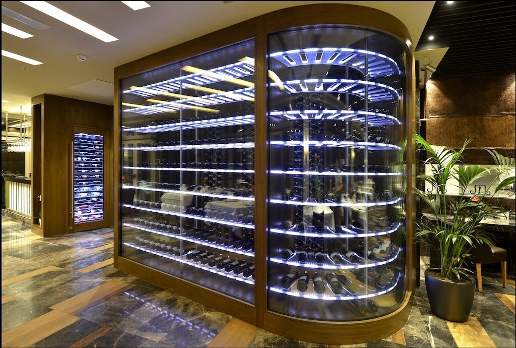 Wine storage by Focus Wine Cellars