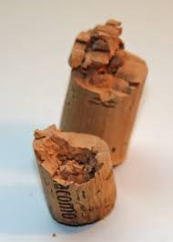 dried out wine bottle cork