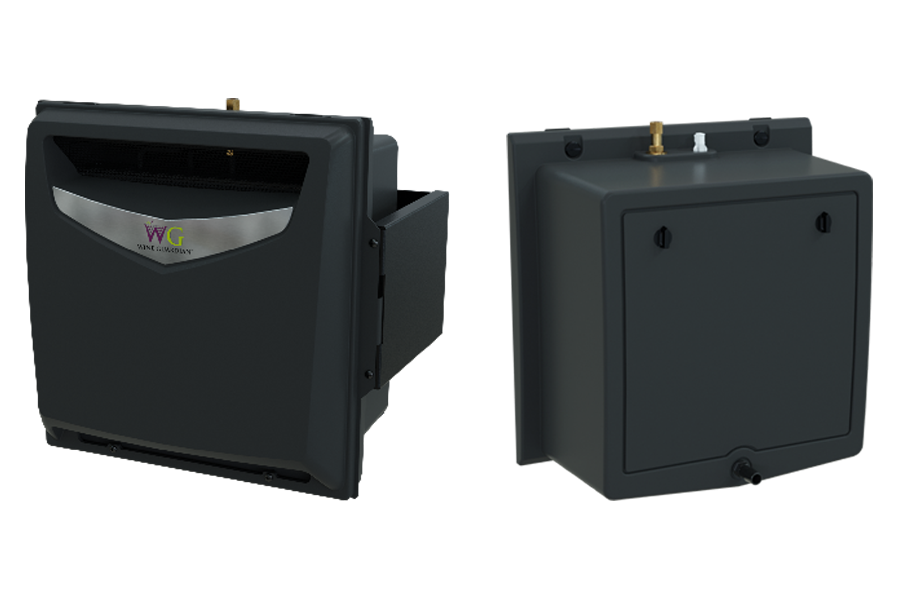Integrated and non-integrated humidifiers.