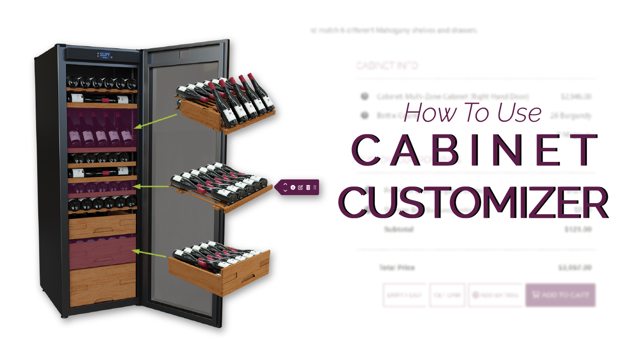 How to Use the Wine Customizer Wine Guardian® Wine Cellar