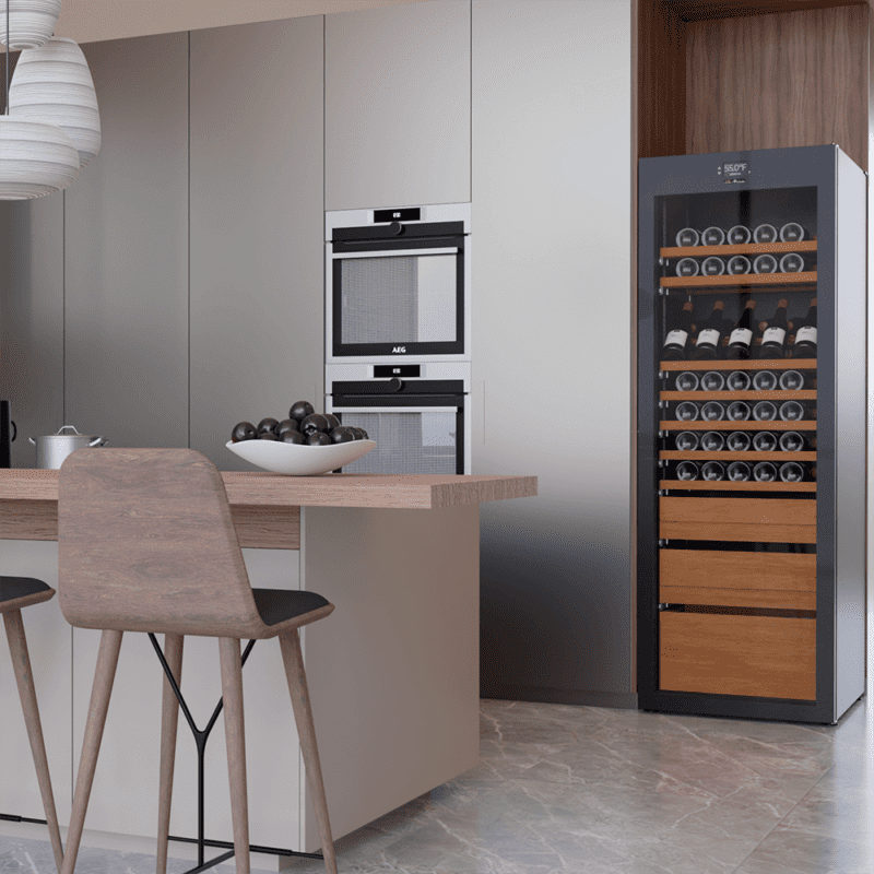 Luxury "Aficionado Style" MultiZone Wine Refrigerator Wine Guardian